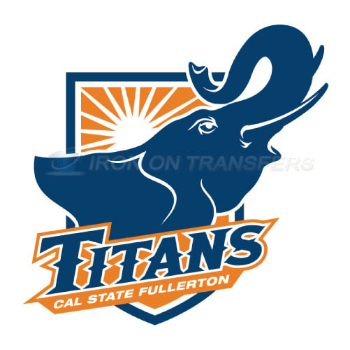 Cal State Fullerton Titans Iron-on Stickers (Heat Transfers)NO.4069